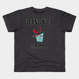 Christmas Gangsta_2 Kids T-Shirt